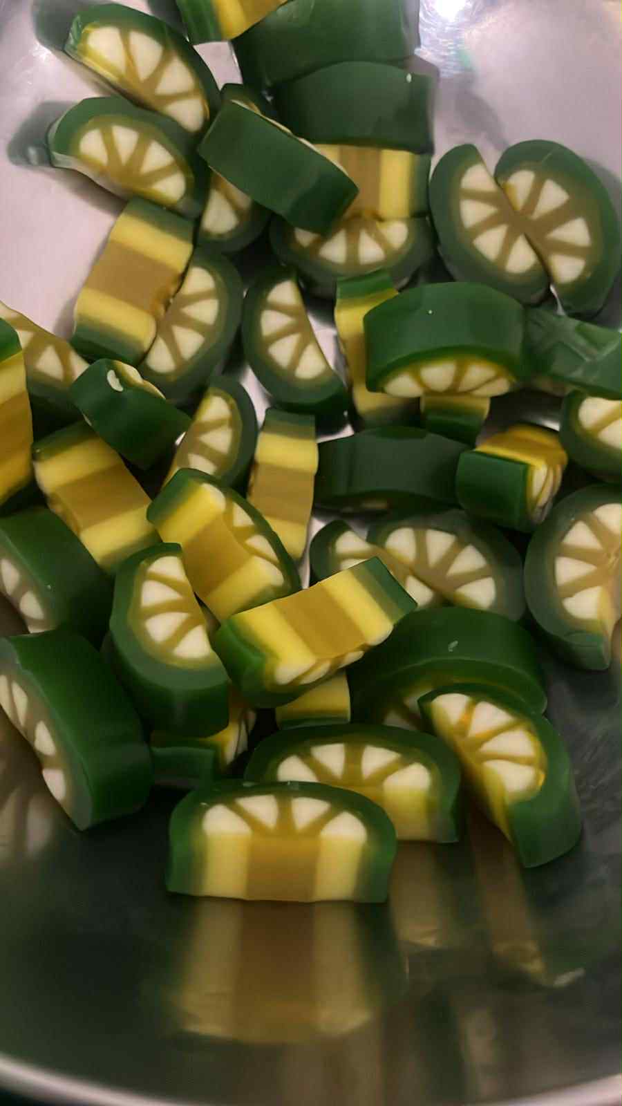 Tranches citron lisse ( 100grs )