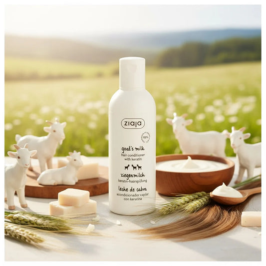 APRES-SHAMPOONG REPARATEUR KERATINE ET LAIT DE CHEVRE