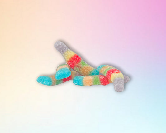 Bouteilles multicolores acidulées 100G