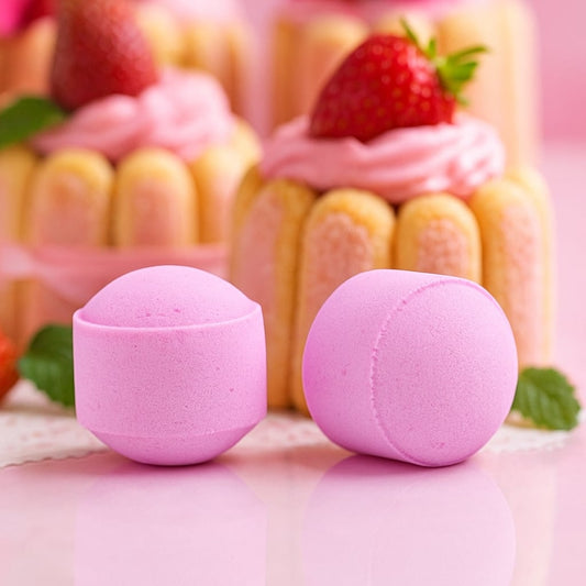 MINI BILLE DE BAIN PINK CHARLOTTE ( VENDU A L'UNITE )