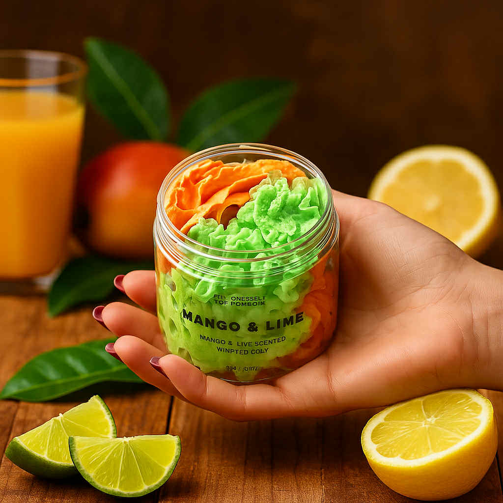 SAVON FOUETTE MANGUE CITRON VERT