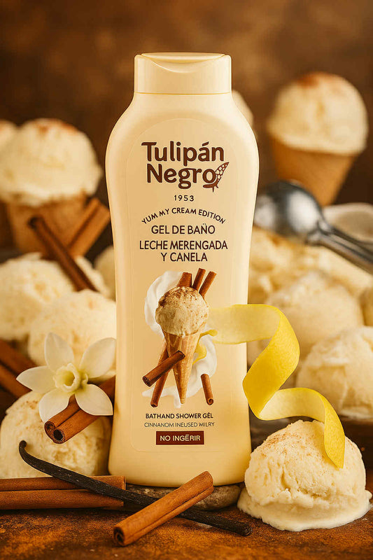 GEL DOUCHE CREME GLACE VANILLE MERINGUE CANNELLE 650ML