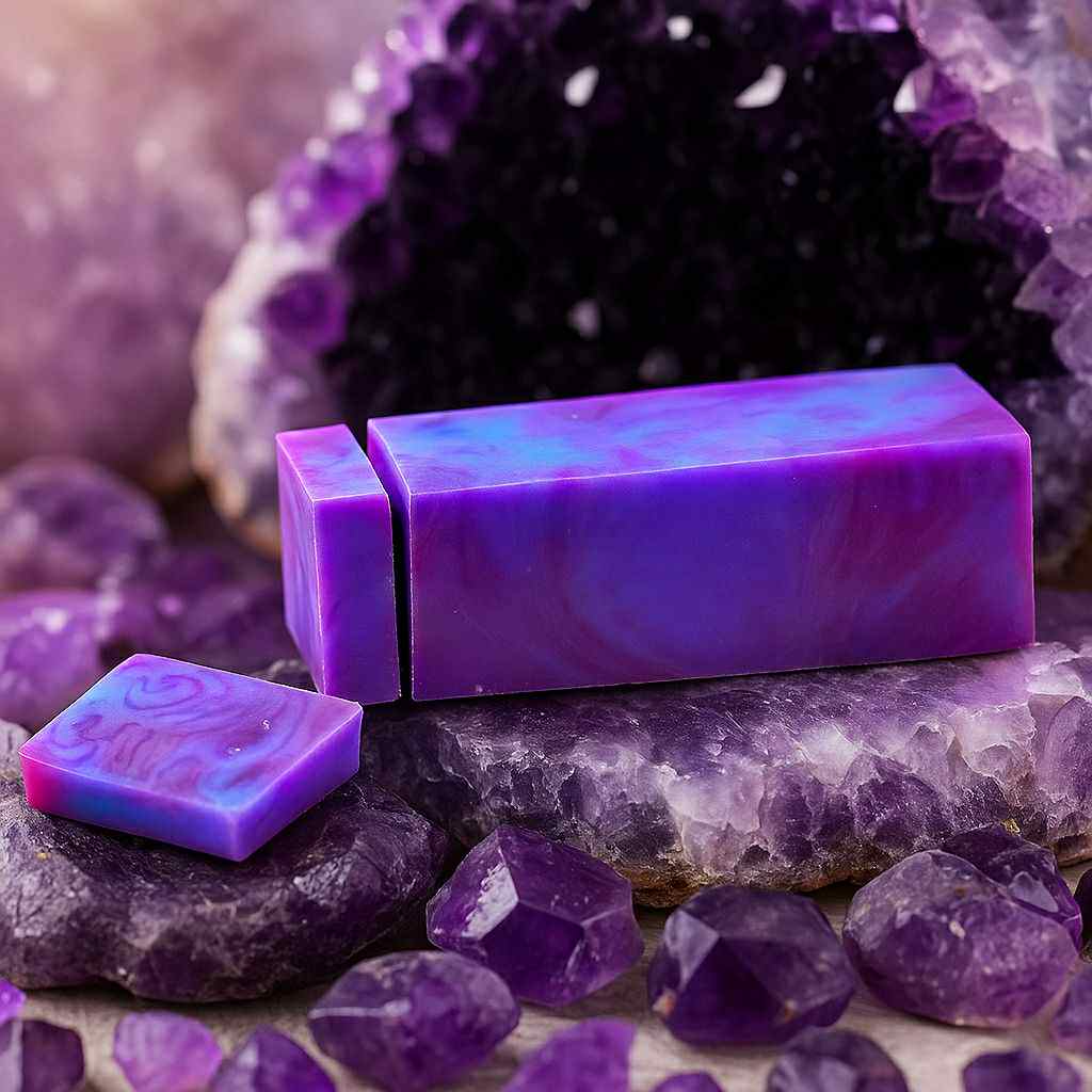 SAVON EN TRANCHE AMETHYSTE