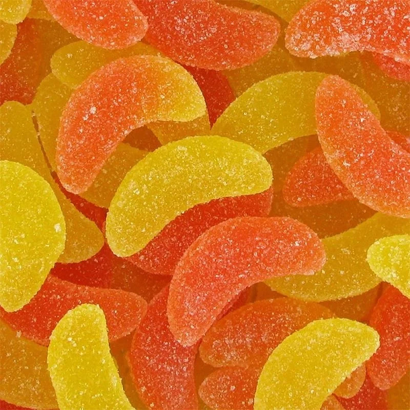 Quartier orange et citron acidulés 100G