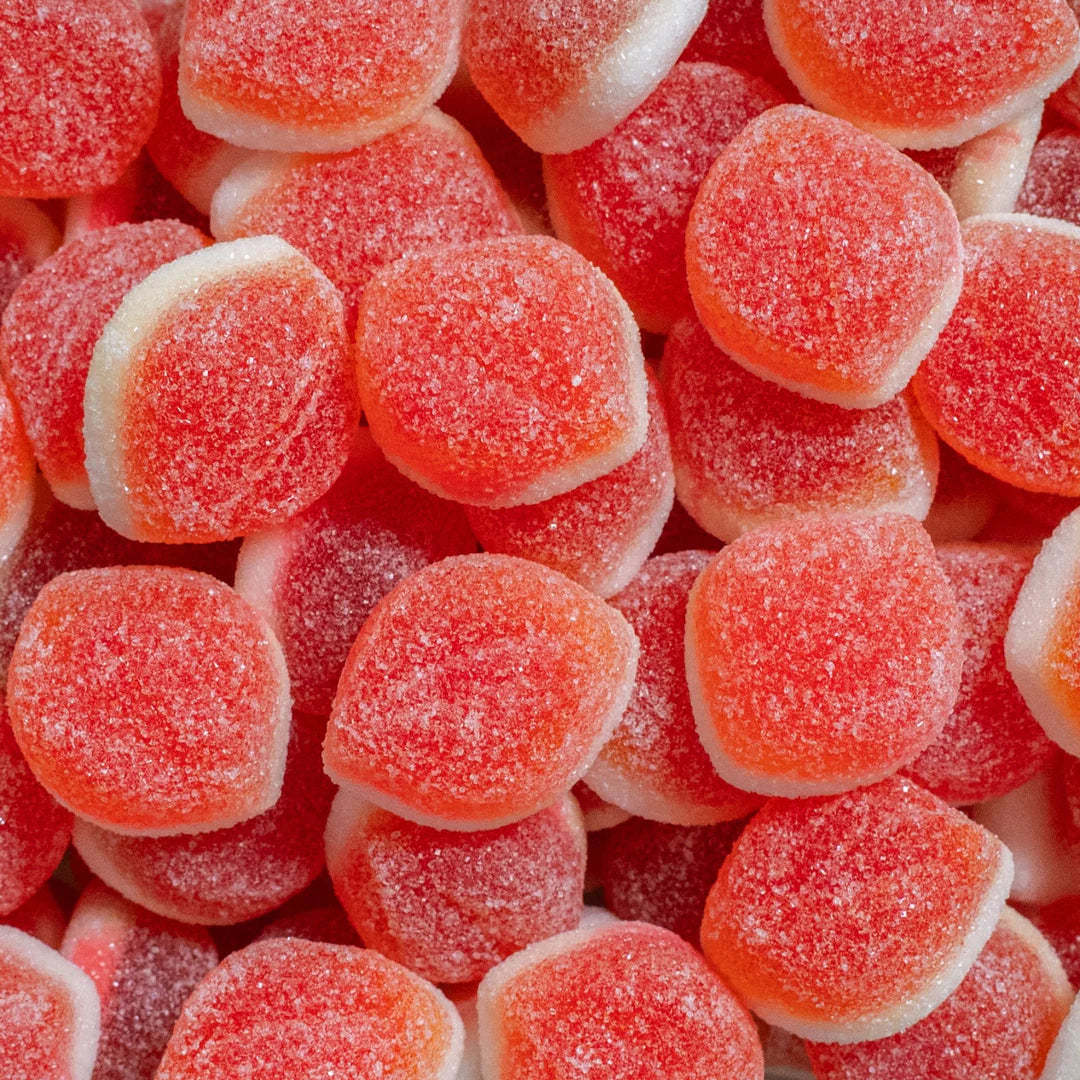 Pêche fourrées sucrées 100GRS