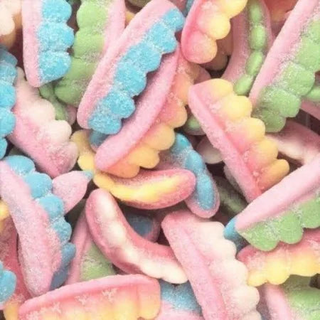 Dentier acide multicolores